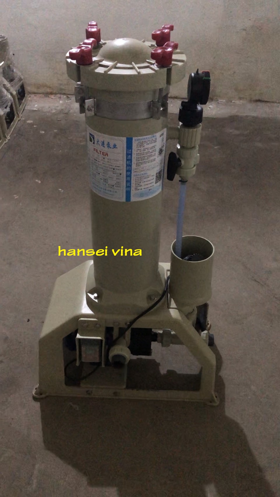 Máy lọc hóa chất 4 lõi