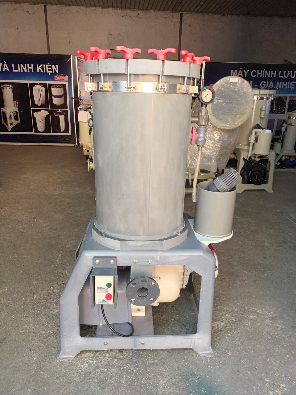 Máy lọc hóa chất mạ crom